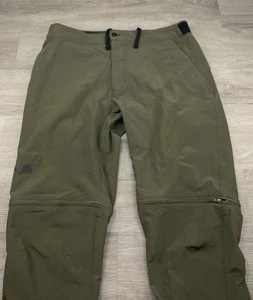 The North Face Herren 36 Hybrid Convertible Wanderhose oder Shorts olivgrün - Bild 1 von 11