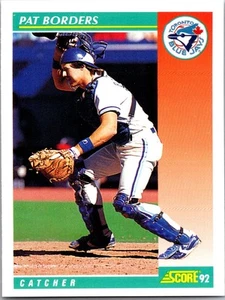 1992 Pat Borders Score BASEBALL #288 Toronto Blue Jays - Picture 1 of 2