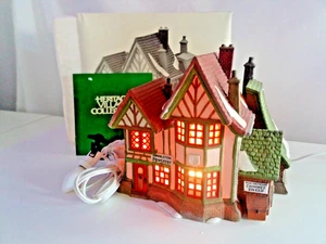 Department 56 House HEMBLETON Pewterer Dickens Village Chimney Sweep - Picture 1 of 5