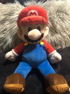 Super Mario Brothers Mario Jumbo Plush 22" Nintendo With Pocket - Picture 1 of 3