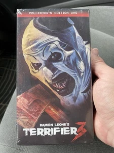 Terrifier 3 Collector's Edition OOP VHS Set Rare Walmart Exclusive - NEW IN HAND - Picture 1 of 5