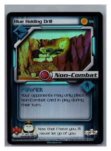 1x DBZ CCG BLUE HOLDING DRILL 55 HOLO FOIL ANDROID SAGA DRAGON BALL Z - Bild 1 von 1
