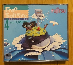 FM Towns Free Software Collection Vol. 4 ordenadores Fujitsu 1991 CD Rom - Imagen 1 de 4
