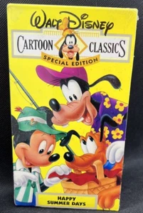 Walt Disney Cartoon Classics Sonderedition - Happy Summer Days VHS 1992 - Bild 1 von 6