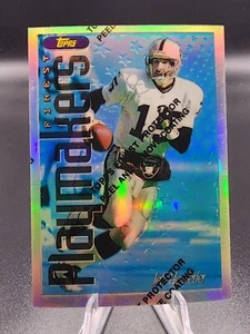 1996 Topps Finest Refractor Jeff Hostetler #269 w/Peel - Picture 1 of 4