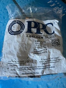 (QTY 50) PPC BELDEN COAXIAL CABLE COMPRESSION CONNECTOR EX6XL - Picture 1 of 2