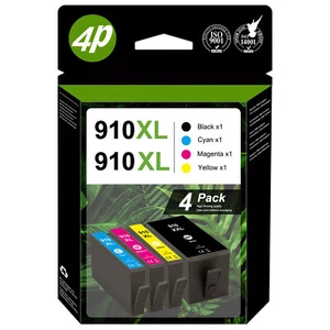 910XL 910-XL Black Color Compatible Ink For HP 8010 8012 8015 8018 8022 8024 Lot - Picture 1 of 13