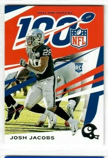 JOSH JACOBS 2019 Panini Chronicles Football ROOKIE RC #74 OAKLAND RAIDERS  - Image 1 of 1
