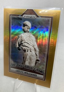 2023 Prizm baseball Lefty Williams - The Old Ball Game - Gold - /10 #OBG10