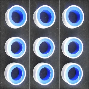 Teflon Tape, 9 Rolls, 8 metres Per Roll - Free Shipping - Fast Postage - Foto 1 di 4