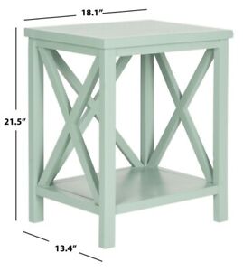Safavieh Candence Cross Back End Table, Reduced Price 2172705484 AMH6523E
