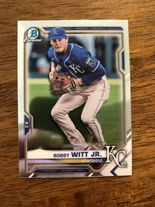 2021 Bowman Chrome Baseball Bobby Witt Jr. #BCP-193 Kansas City Royals - Foto 1 di 2