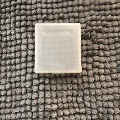 Authentic OEM Nintendo Game Boy Cartridge Case Dust Cover Clear Plastic Shell - Image 1 of 2