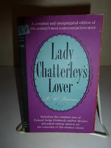 LADY CHATTERLEY'S LOVER D H LAWRENCE 1959 POCKET #C-363 PAPERBACK PB 139 - Picture 1 of 3