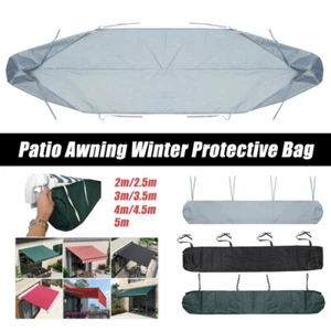 Terrassenmarkise Wetter Regenschutz Markise Sonnendach Aufbewahrungstasche Outdoor Schutz - Bild 1 von 15