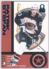 1999-00 Pacific Omega 5-Star Talents Ice Blue Patrik Stefan #007/100