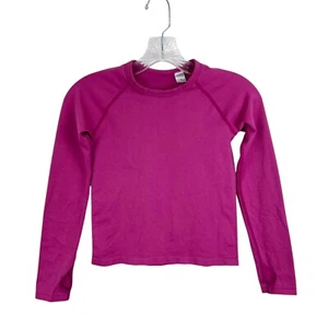 Z by Zella Shirt Youth Small Pink Stretch Short Sleeve Activewear Athletic Kids - Picture 1 of 10