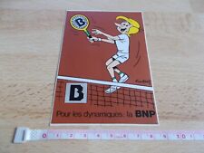 Pegatina Tenis - Banque BNP De Dc