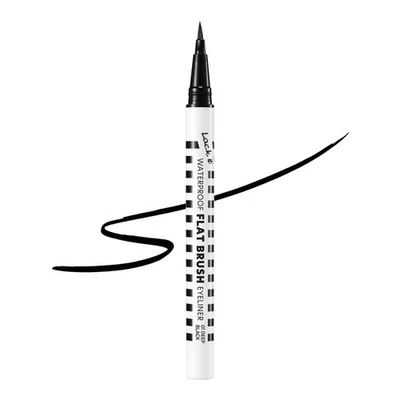 L.O.C.K. Delineador de ojos con cepillo plano impermeable color, 01 negro profundo Foto 1 de 4