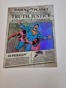 Superman - #TJBT-1 Fleer Brilliants Superman SSP (1:640)2025 RARE Truth Justice - Picture 1 of 10