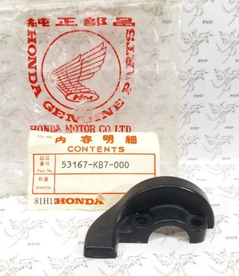 Carcasa de acelerador superior genuina Honda XL250R XL500R XL600R OEM 53167-KB7-000 nueva Foto 1 de 4
