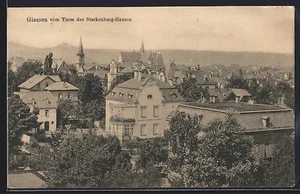 Fusione, cartolina, vista dalla torre della casa Starkenburg - Foto 1 di 2