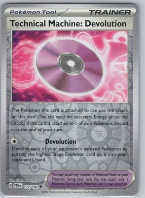 Technical Machine: Devolution 177/182 Reverse Holo Uncommon SV04: Paradox Rift N - Image 1 of 2