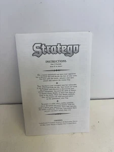 Juego de mesa Stratego 1996.  Manual de reglas de estrategia. Libro Oficial - Imagen 1 de 3