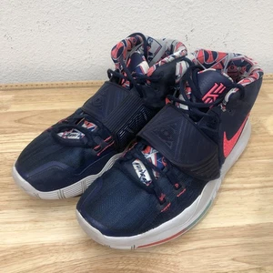 Nike Kyrie 6 Zapatos Para Hombres Talla 13 Tenis Baloncesto EE. UU. Azul Rojo BQ4630-402 - Imagen 1 de 16
