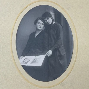 👁 3 PHOTOS GRANDS PORTRAITS FRERES SOEURS ALSACE MÊME FAMILLE LOT 14 - Photo 1/14