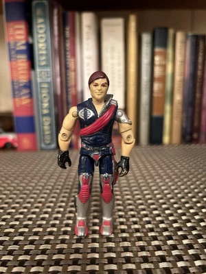 Figura de acción Cobra GI Joe Xamot Crimson Guard Commander 1985 de colección Foto 1 de 4