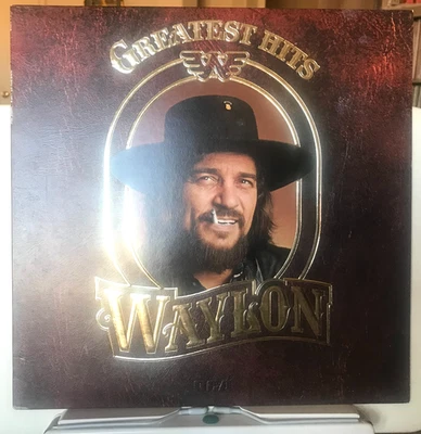 Tested & Cleaned:  Waylon Jennings - Greatest Hits - 1979 Outlaw Country Hits LP - Image 1 of 4