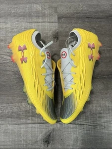 Under Armour Magnetico Elite 4 Yellow "Taxi" Cleats Size 12 Mens 13.5 Wmns New - Picture 1 of 5