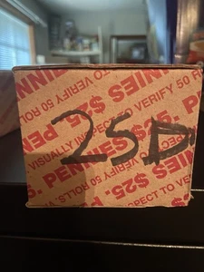 10 Rolls 2025- D Denver Lincoln Pennies. From sealed box , last year ?? - Picture 1 of 2