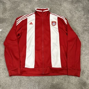 FC Bayern München Trainingsjacke Herren Extra Large Rot Adidas Vintage Y2K - Bild 1 von 6