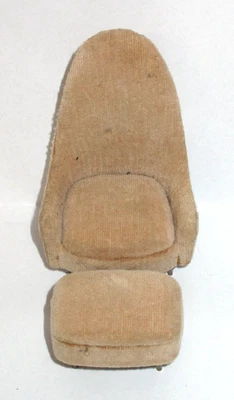 Silla y otomana muebles para casa de muñecas princesa pequeña ideal de colección (BB12) Foto 1 de 3