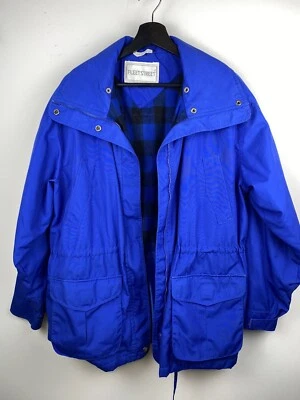 Chaqueta Fleet Street Azul Polar Forrada con Cordón Talla 14 De Colección Foto 1 de 4