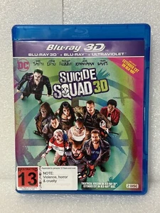 Suicide Squad - 3D + 2D Blu-ray + U/V (Blu-ray, 2016) | Discs Mint. Region B - Picture 1 of 5