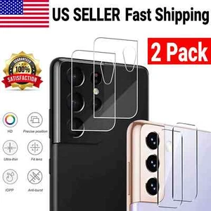 For Samsung Galaxy S21 Plus S21+ Ultra 5G Camera Lens Tempered Glass Protector - Photo 1 sur 6
