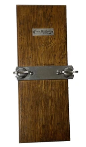 Vintage wooden tie press Hope Brothers antique Art Deco 1920s clothing care T - Picture 1 of 5
