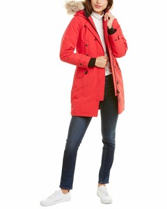 canada goose coat womens red