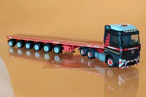 Herpa 317504 Mercedes-Benz Arocs Streamspace Ballast Trailer-SZ Mammoet 1:87 NEW - Picture 1 of 2