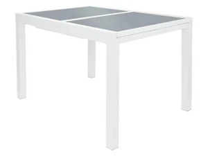 LIVARNO home Alu-Gartentisch »Houston«, ausziehbar, weiß/hellgrau - B-Ware - Bild 1 von 6