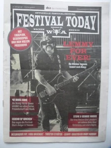 Wacken WOA Zeitschrift SHZ Festival Today 2023 - Bild 1 von 1