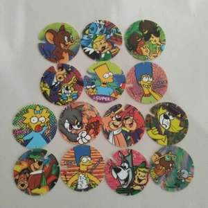 Vintage Menge 14 Bewaffbare Hanna Barbera Tassen SABRITAS MEXICO 1995 - Bild 1 von 4