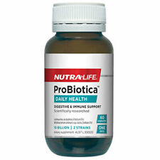 NUTRALIFE PROBIOTICA DAILY HEALTH 60 CAPSULES 10 BILLION DIGESTIVE SUPPORT P10