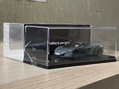 TSM Model 15OEM17 McLaren 675LT 2015 1/43 Chicane Grey TrueScale Miniatures - Photo 1/4