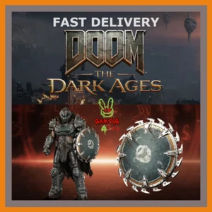 DOOM: THE DARK AGES GUARDIAN SKIN - TWITCH DROPS - SLAYER SKIN AND SHIELD - Picture 1 of 1