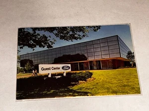 Ford Guest Center Ford Motors Dearborn, Michigan Chrome Postcard 4X6 H225 - Picture 1 of 4