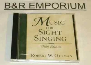 Robert W. Ottman - Music For Sight Singing, Fifth Edition - (2001) - Used CD - Imagen 1 de 3